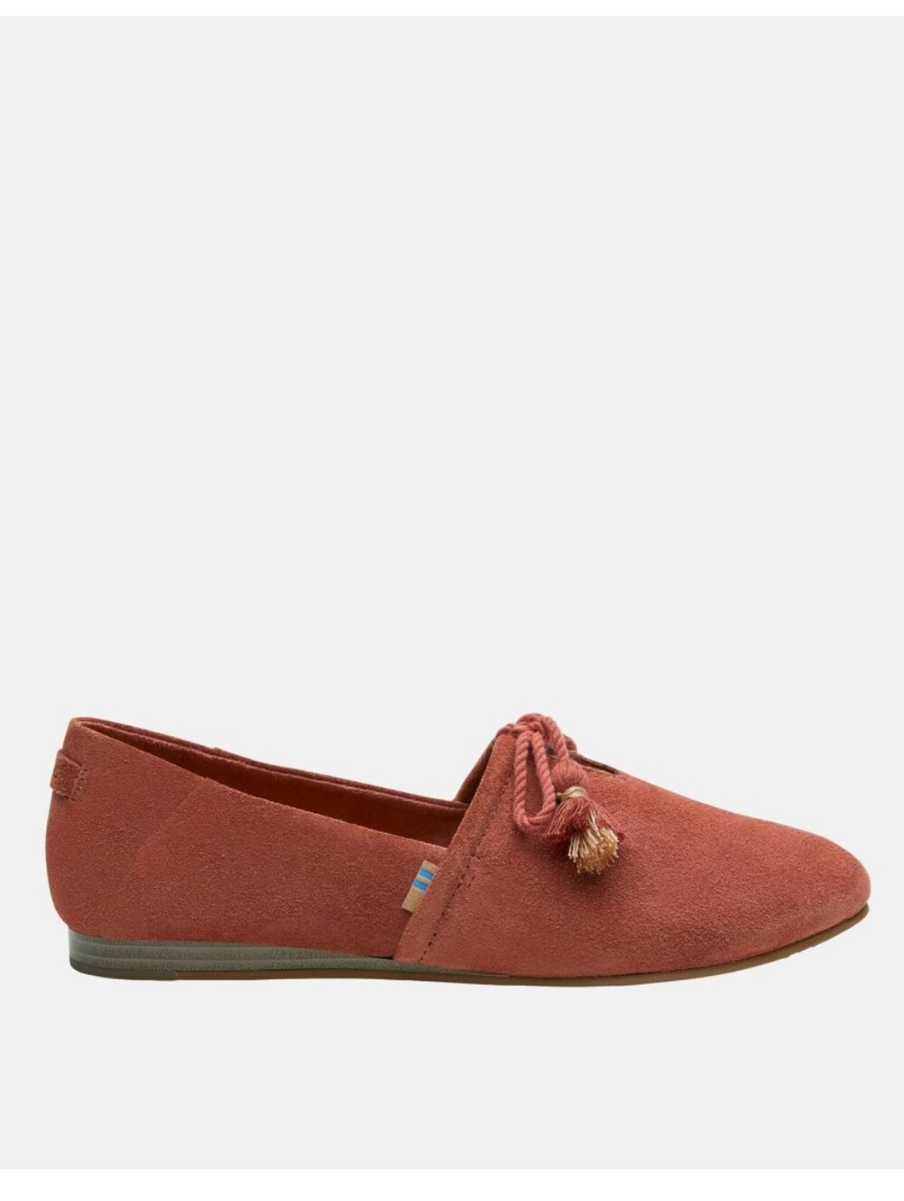 Toms Women's Size 7.5 Kelli Clay Spice Suede Loafers
